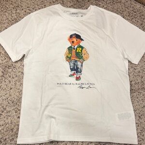 Polo by Ralph Lauren White Tee with Polo Bear
